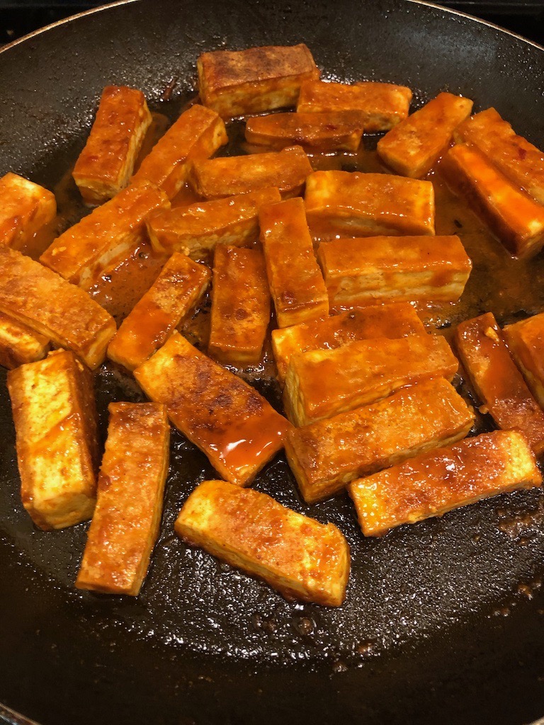 Tofu for the tofu stuffing casserole recipe