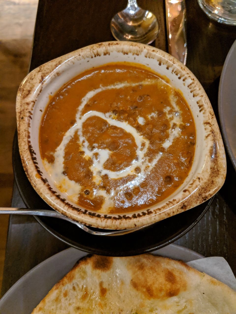 Dal and Naan