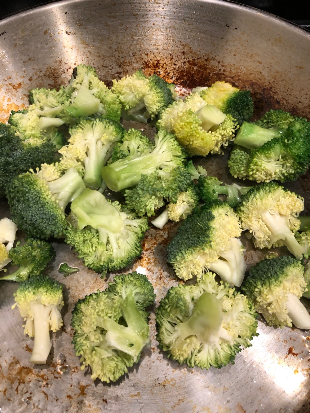 Char that broccoli!
