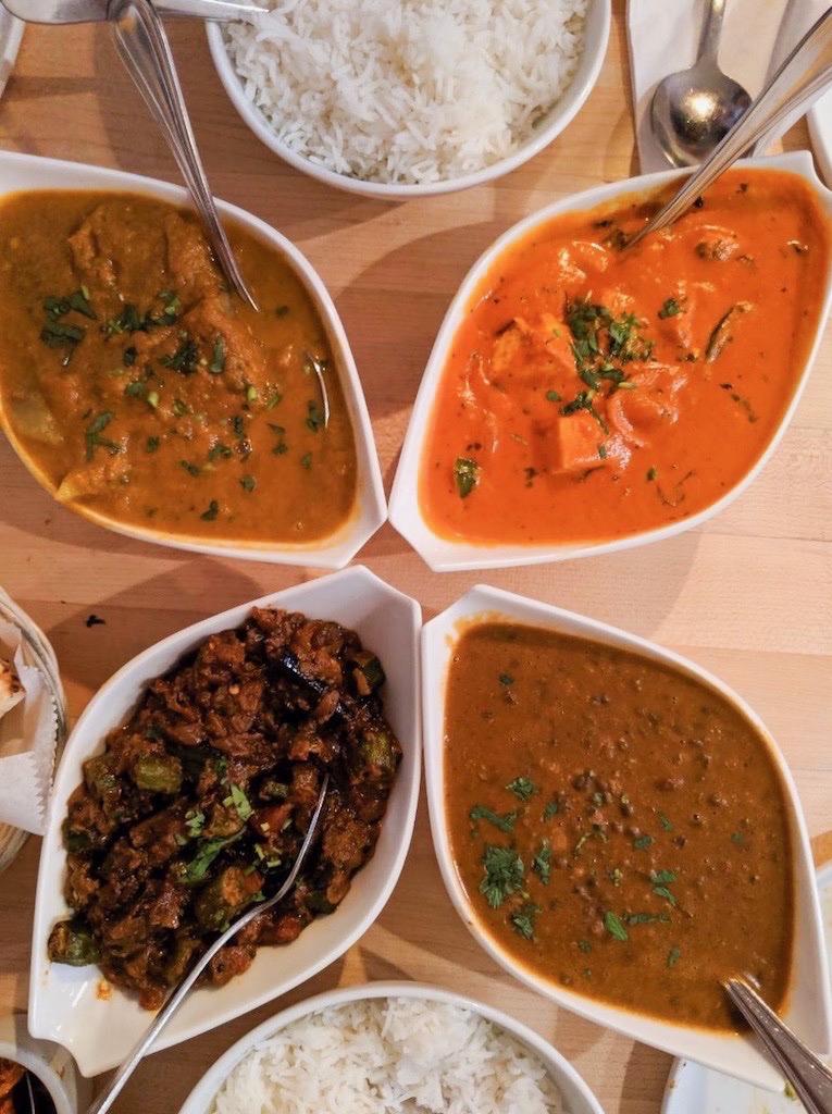 A vegetarian feast at Spice Room