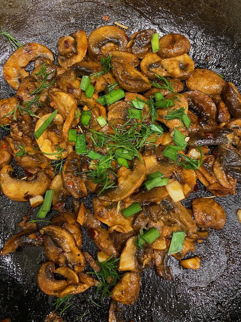Vegan Holiday Recipes: Smoky Mushrooms
